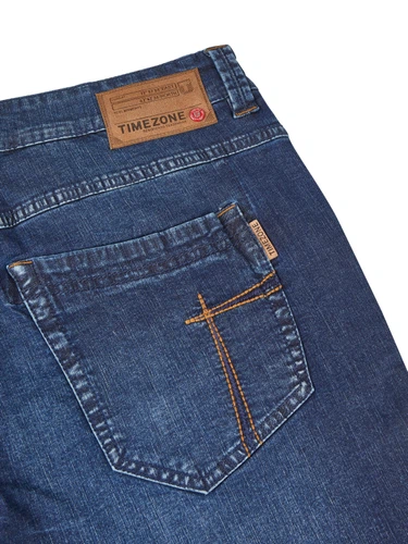 Timezone Jeans Shorts Herren Stretch Kurz Slim Fit StevieTZ