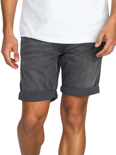 Replay Jeans Shorts Herren Stretch Kurz Slim Fit New Anbass
