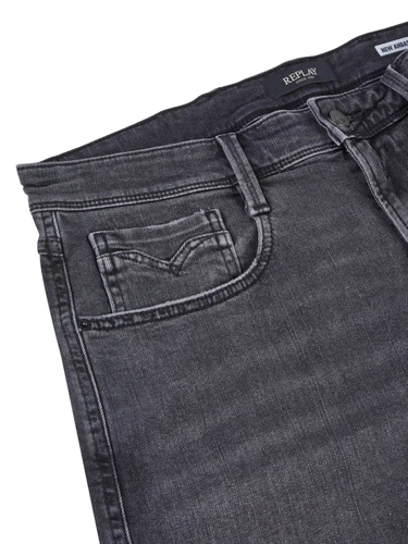 Replay Jeans Shorts Herren Stretch Kurz Slim Fit New Anbass