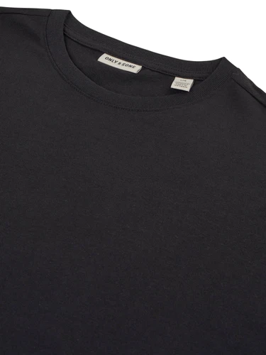 Only & Sons Tshirt Herren Regular Fit ONSJEFF LONGY 5er Set Pack