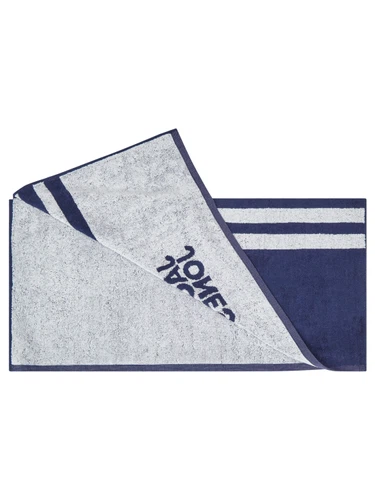 Jack & Jones Strandhandtuch Handtuch 2er Pack 80 x 160 cm 100% Baumwolle Frottier JACCLUB TOWEL