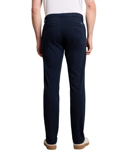 Tom Tailor Herren Chinohose TTSIMON  - Low Waist - Slim Fit