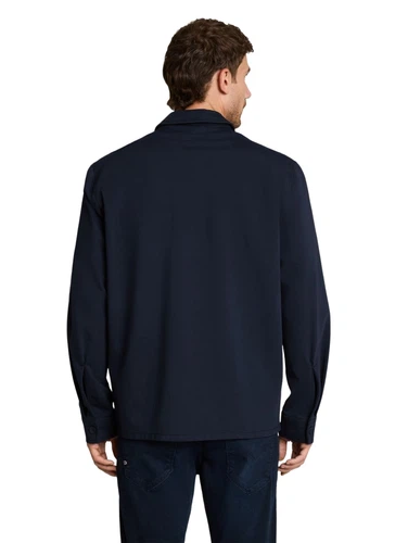 Tom Tailor Herren Hemdjacke SMART SWEAT OVERSHIRT - Regular Fit
