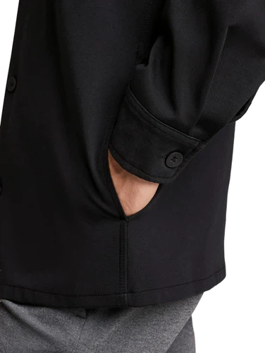 Tom Tailor Herren Hemdjacke SMART SWEAT OVERSHIRT - Regular Fit