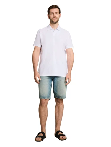Tom Tailor Herren Poloshirt BASIC POLO Regular Fit