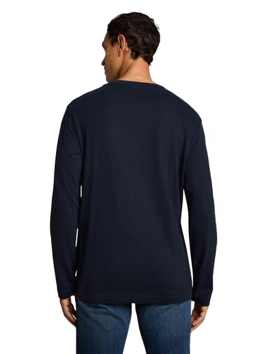 Tom Tailor Herren Langarmshirt PRINTED - Regular Fit