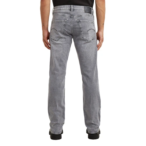 G-Star Herren Jeans MOSA STRAIGHT High Waist - Straight Fit - Blau Grau