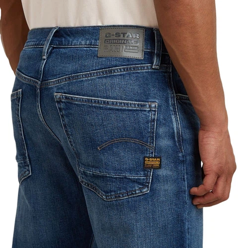 G-Star Herren Jeans DAKOTA REGULAR STRAIGHT Mid Waist - Regular Fit - Blau