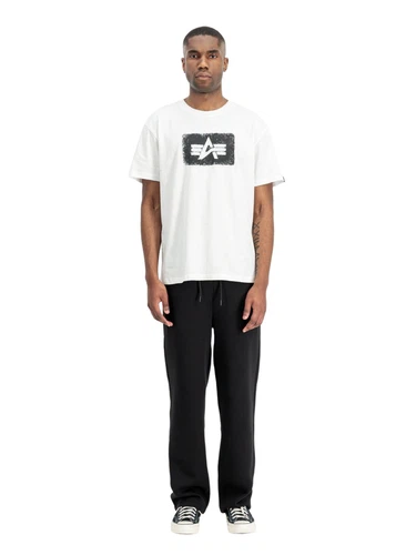 Alpha Industries Herren Freizeithose BASIC JOGGER STRAIGHT LEG SMALL LOGO - Relaxed Fit