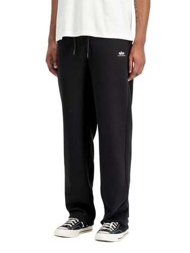 Alpha Industries Herren Freizeithose BASIC JOGGER STRAIGHT LEG SMALL LOGO - Relaxed Fit