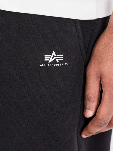 Alpha Industries Herren Freizeithose BASIC JOGGER STRAIGHT LEG SMALL LOGO - Relaxed Fit