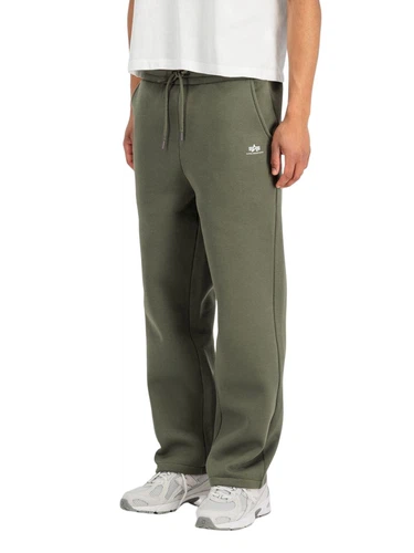 Alpha Industries Herren Freizeithose BASIC JOGGER STRAIGHT LEG SMALL LOGO - Relaxed Fit