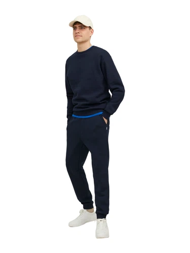 Jack & Jones Herren Sweatshirt JJEBRADLEY SWEAT CREW - Relaxed Fit
