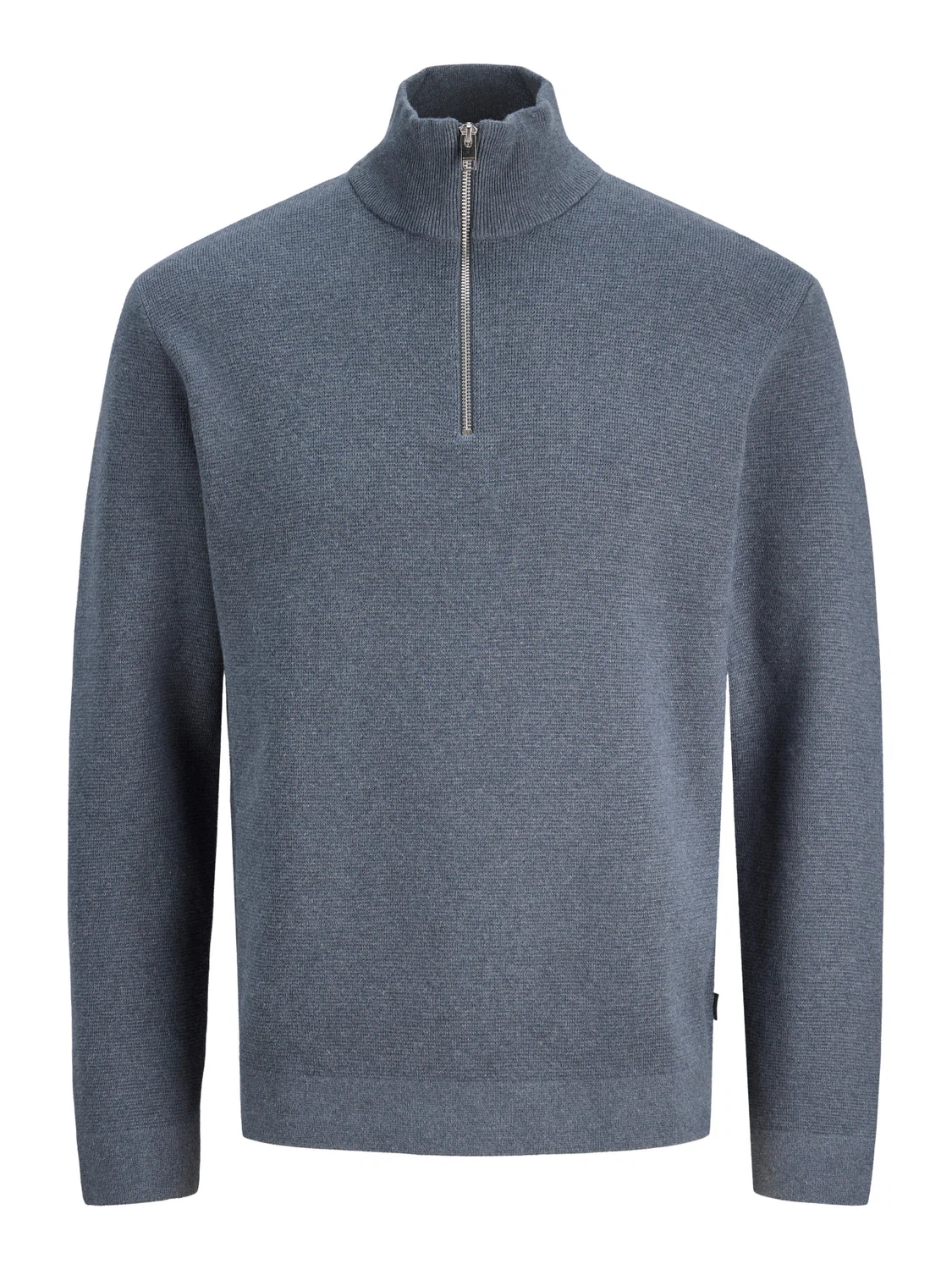 Jack & Jones Herren Strickpullover JPRBLAMILANO STITCH KNIT HALF ZIP - Relaxed Fit