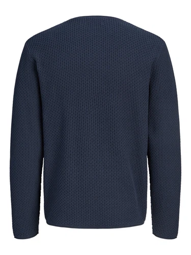 Jack & Jones Herren Rundhals Strickpullover JPRBLUMASON KNIT CREW NECK - Regular Fit