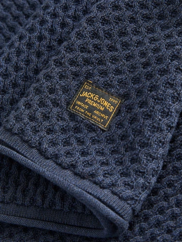 Jack & Jones Herren Rundhals Strickpullover JPRBLUMASON KNIT CREW NECK - Regular Fit