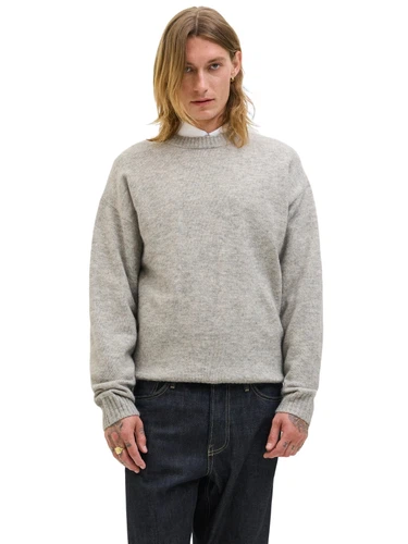Jack & Jones Herren Pullover JJESOHO OLLIE KNIT CREW NECK - Relaxed Fit