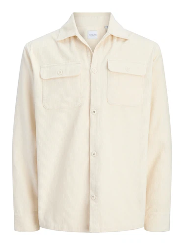 Jack & Jones Herren Hemdjacke JJEREGENT CORD OVERSHIRT Relaxed Fit
