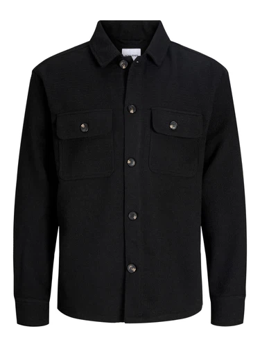 Jack & Jones Herren Hemdjacke JJEREGENT STRUCTURE OVERSHIRT Relaxed Fit