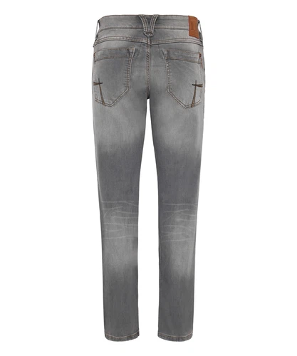Timezone Herren Jeans REGULAR COASTTZ - Mid Waist - Regular Fit - Blau Grau