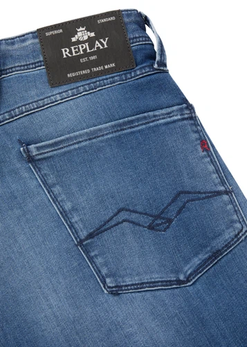 Replay Jeans Herren Stretch Slim Fit Anbass