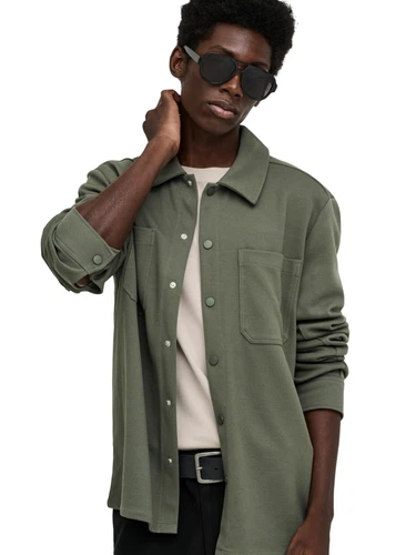 Only & Sons Herren Hemdjacke ONSNEWKODYL LS PATCH PKT OVERSHIRT - Regular Fit
