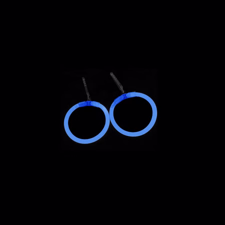 1 Paar Creolen BLAU wiederverwendbar 1 Paar Creolen BLAU wiederverwendbar