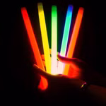 5 Giga Star Knicklichter 5 FARBEN MIX 300 x 15 mm