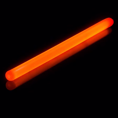 Große Knicklichter Orange 300 × 15 mm