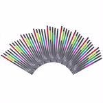 45 leuchtende Knicklichter Strohhalme 5 FARBEN MIX 
