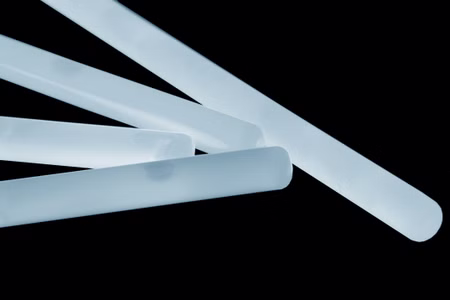 Große Knicklichter Weiß 300 × 15 mm