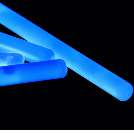Große Knicklichter Blau 300 × 15 mm
