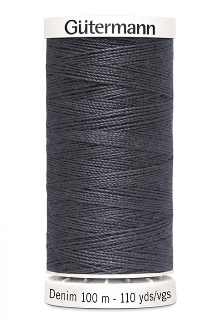 Gütermann Denim No.50 / 100 m (dunkegrau)
