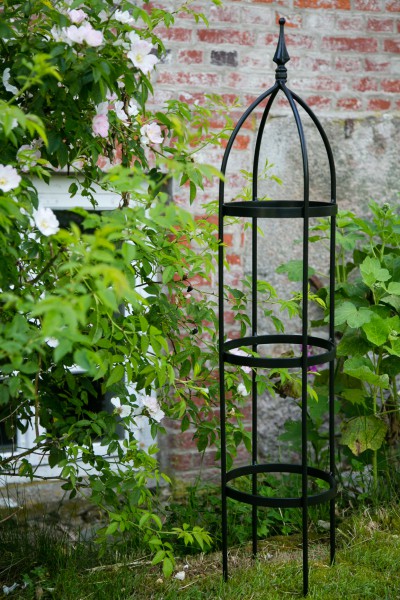RANKGERÜST 10mm Metall 120cm, Schwarz