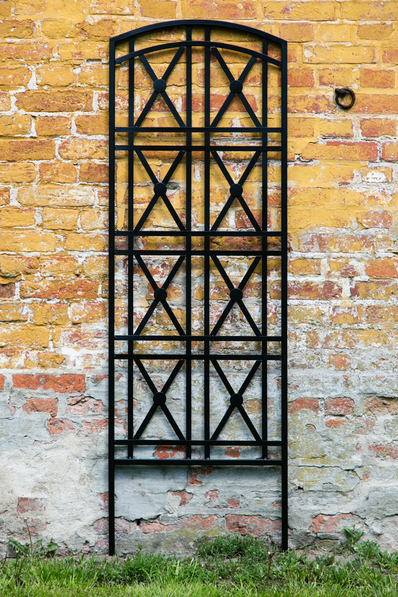Rankgitter Metall STOCKHOLM 60cm, Schwarz