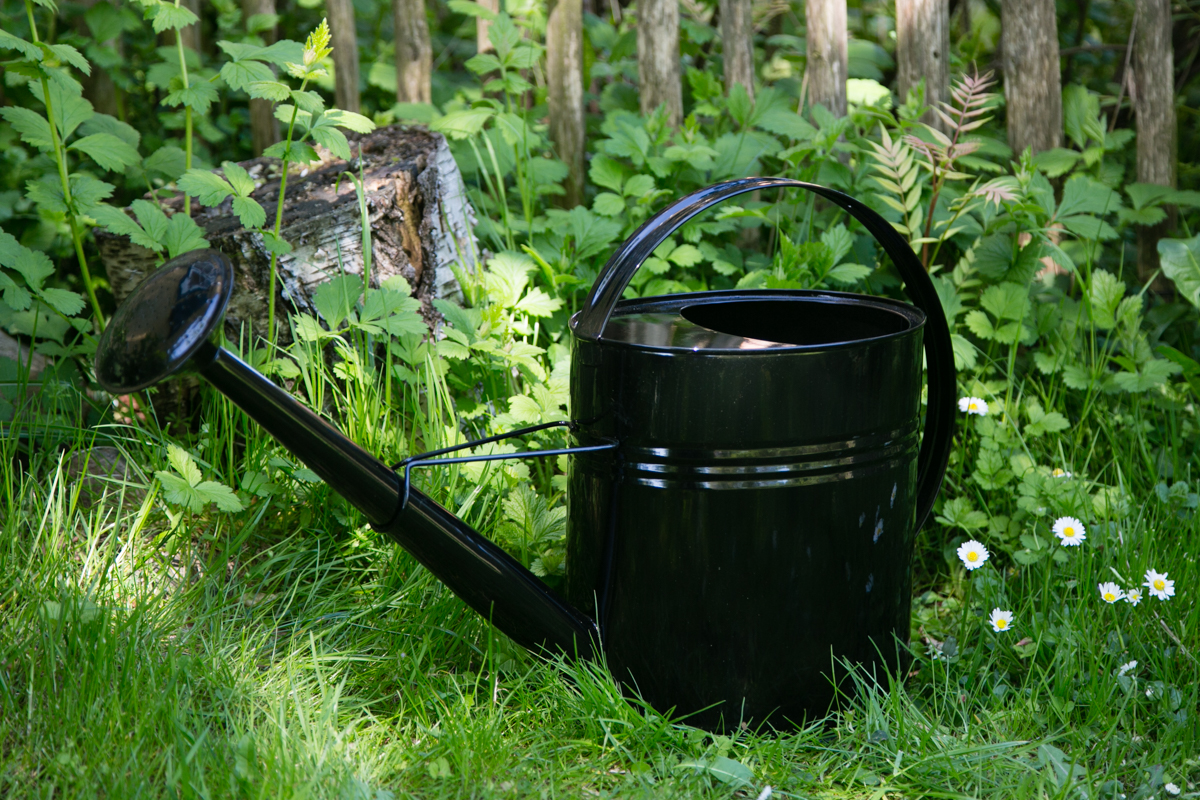 Gießkanne BRUNA Schwarz 10 Liter