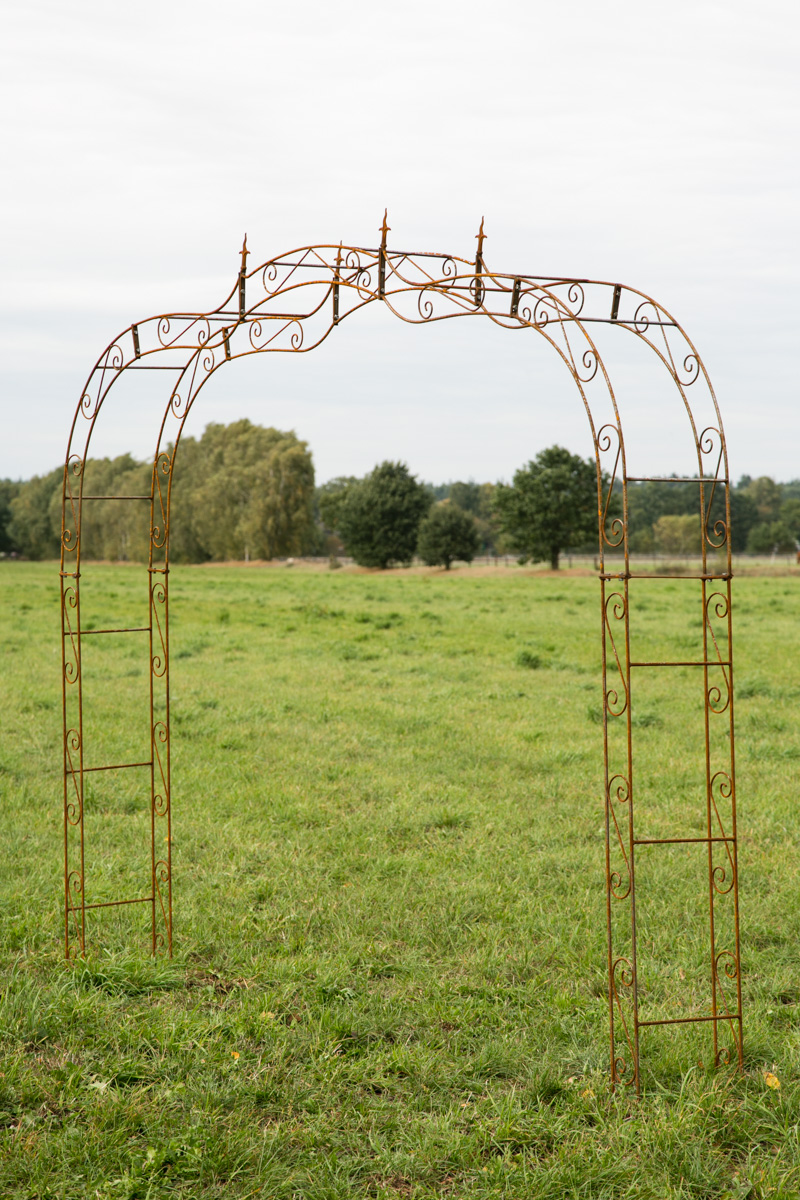 Rosenbogen Breite: 335cm Rost