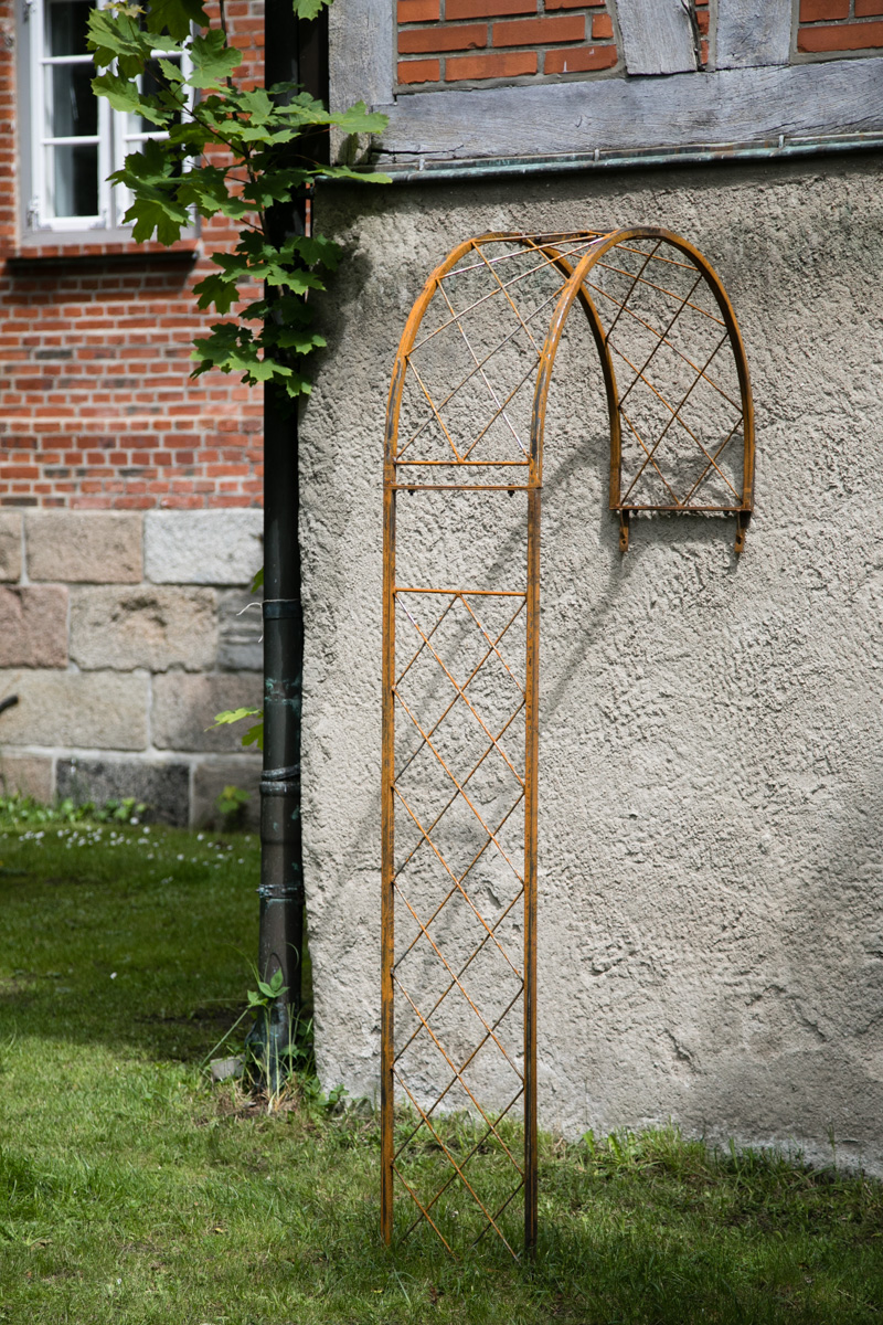 Wandrosenbogen Metall Porto / Breite: 100cm, Rost