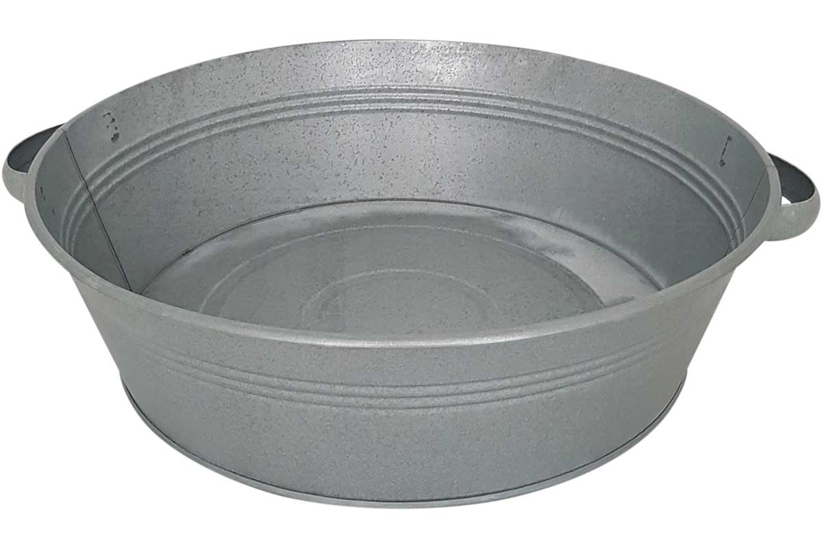 Pflanzschale „Svea“ Metall mit Griffen, Ø 49 cm - versch. Farben