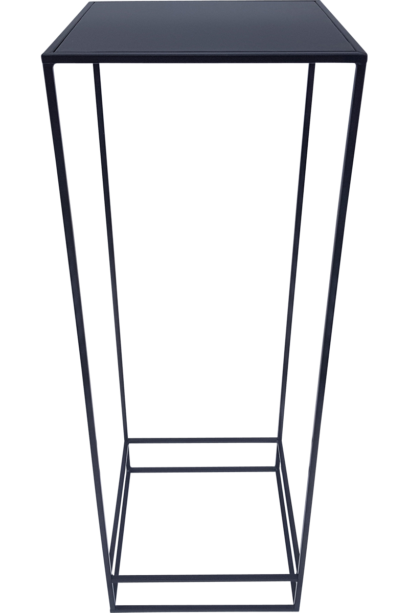 Beistelltisch // Blumentisch schwarz, ALVA (versch. Größen oder als Set)