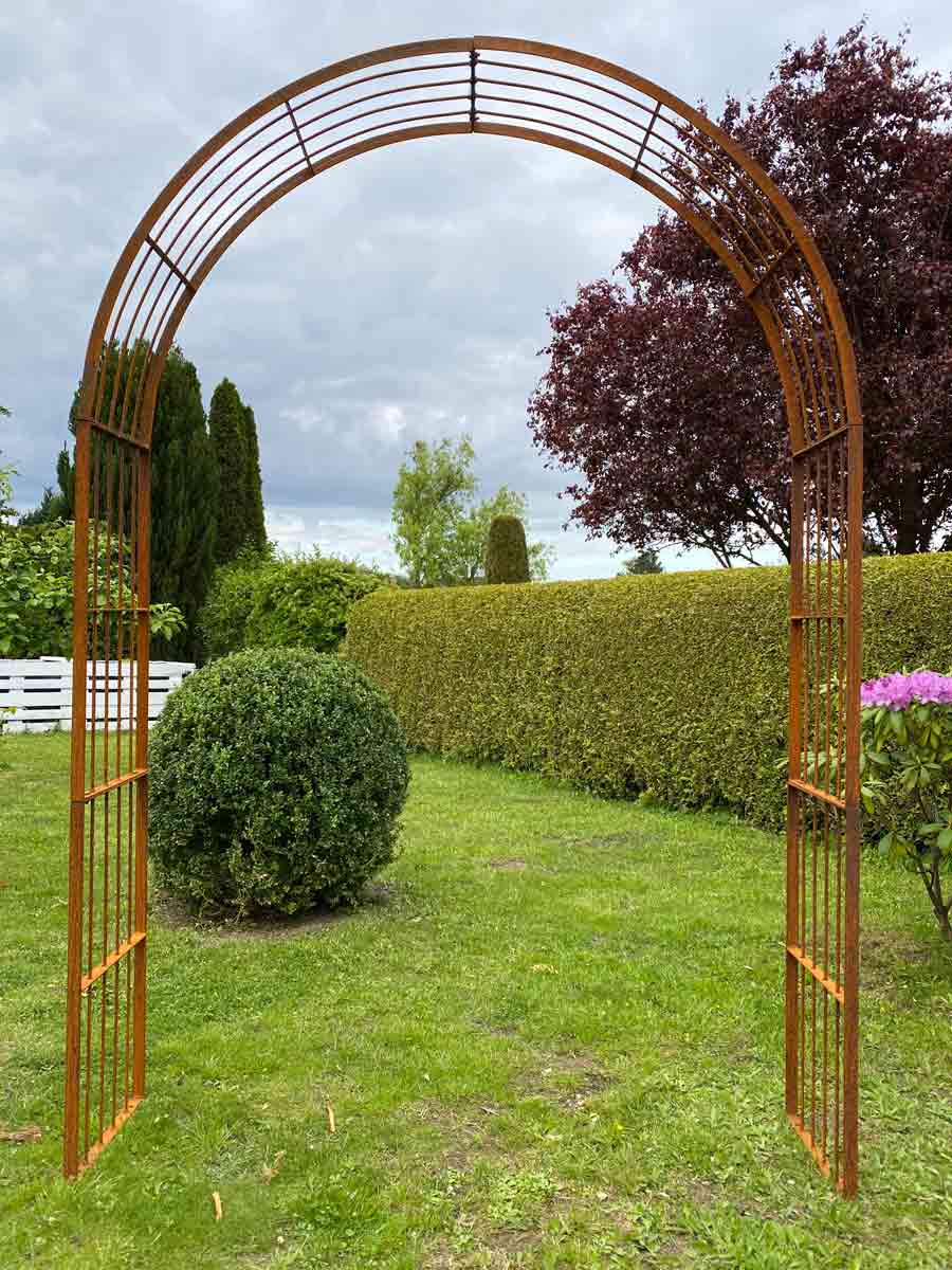 Rosenbogen Metall Korsika / Breite: 170cm, Rost