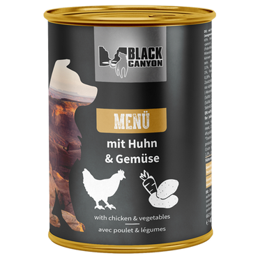 Black Canyon Menü - mit Huhn Black Canyon Menü - mit Huhn