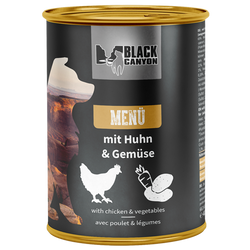 Black Canyon Menü - mit Huhn Black Canyon Menü - mit Huhn