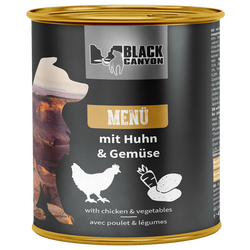 Black Canyon Menü - mit Huhn Black Canyon Menü - mit Huhn