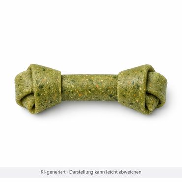 Kauknochen mit Karpfen & Kräutern