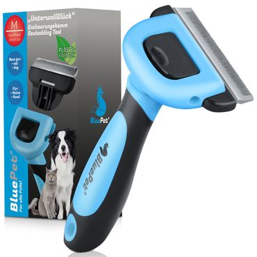 BluePet UnterwollGlück Kurzhaar Unterfellbürste