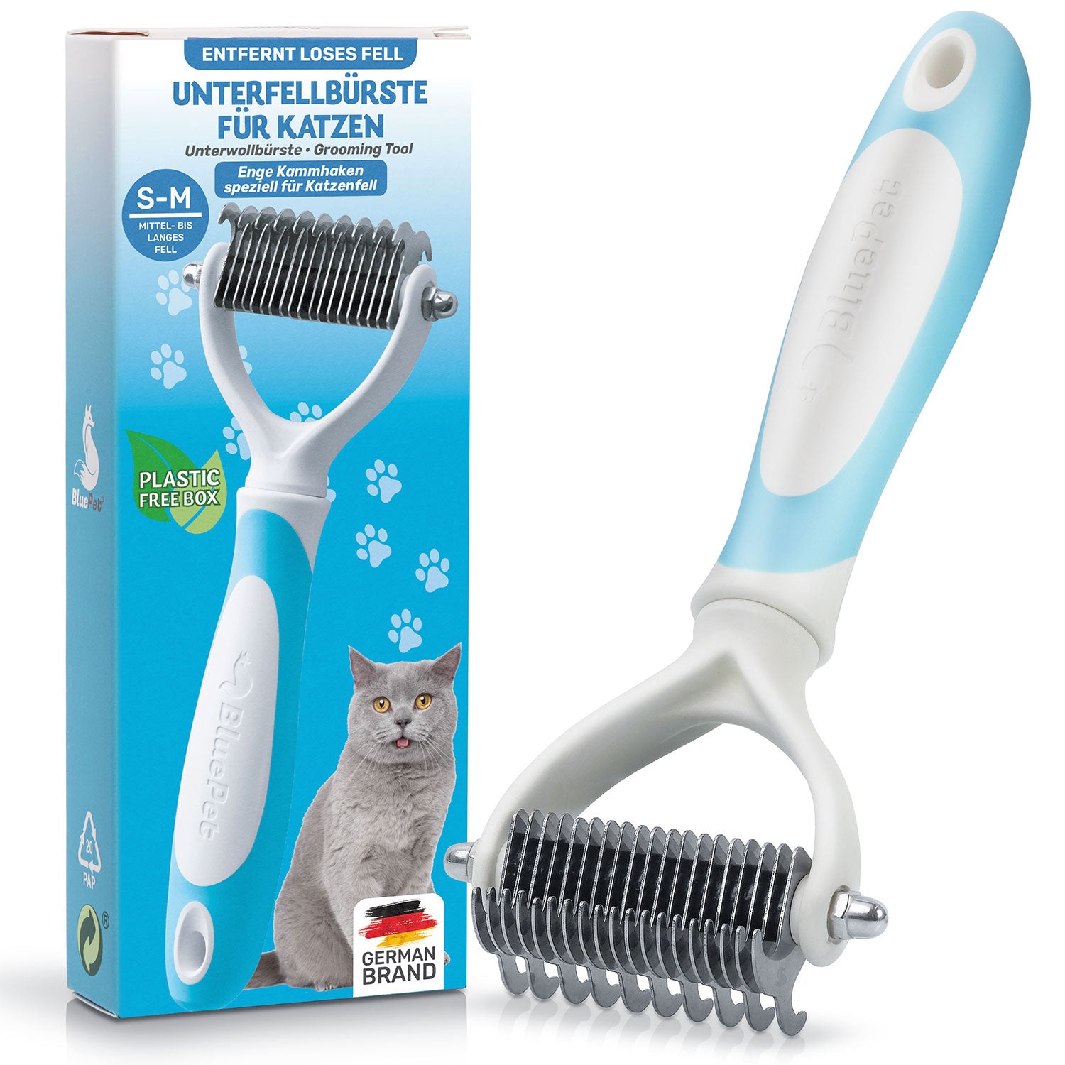 Unterwollbürste für Katzen