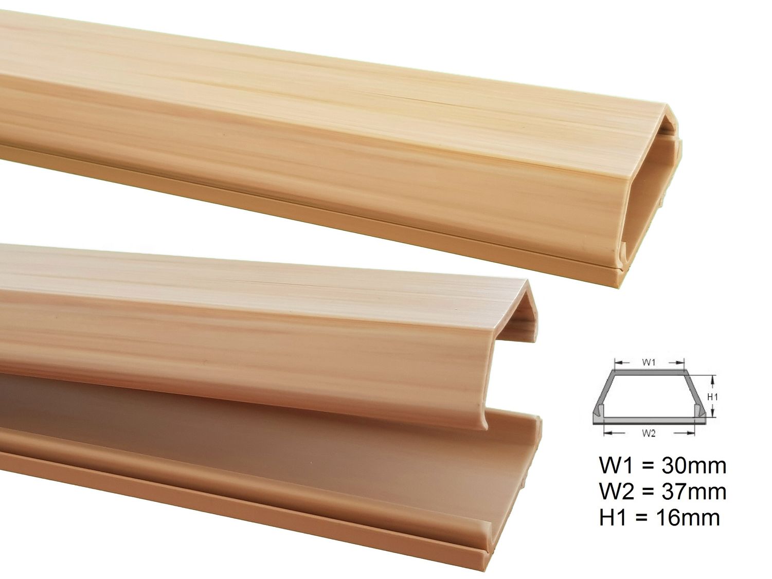 D-Line Kabelkanal Halbrund - 1,5 m, 50 x 25 mm, Weiß online kaufen bei D-Line Kabelkanal Halbrund - 1,5 m, 50 x 25 mm, Weiß online kaufen bei