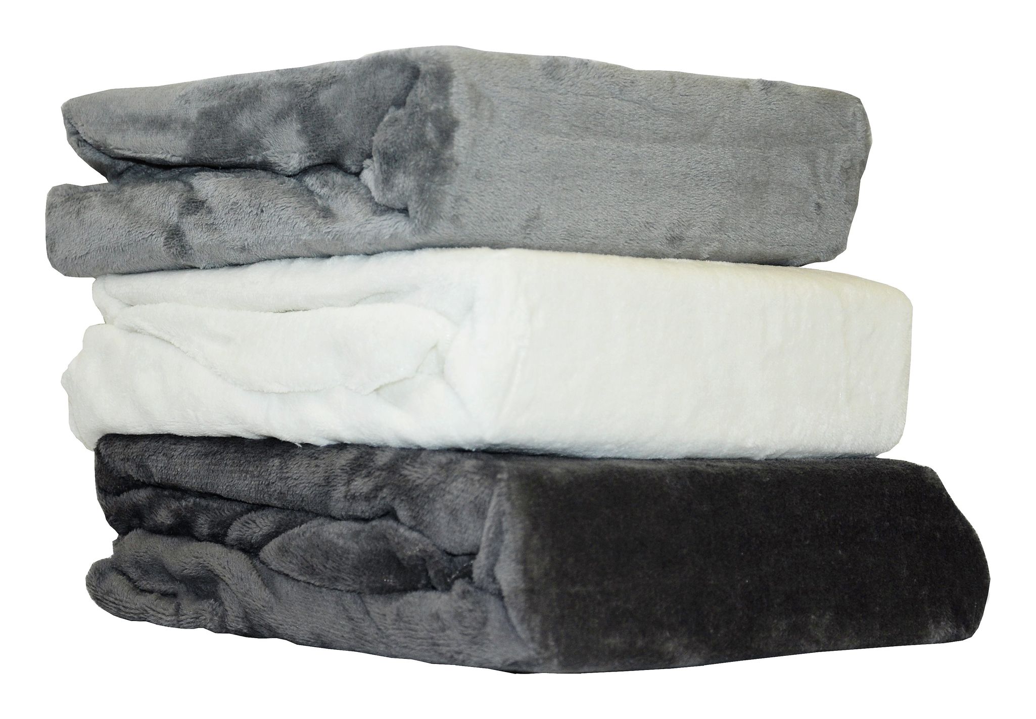Teddy Flausch Winter Spannbettlaken Spannbetttuch 100x200cm Cashmere Touch Nicky Plüsch Chinchilla Offwhite Grau Anthrazit