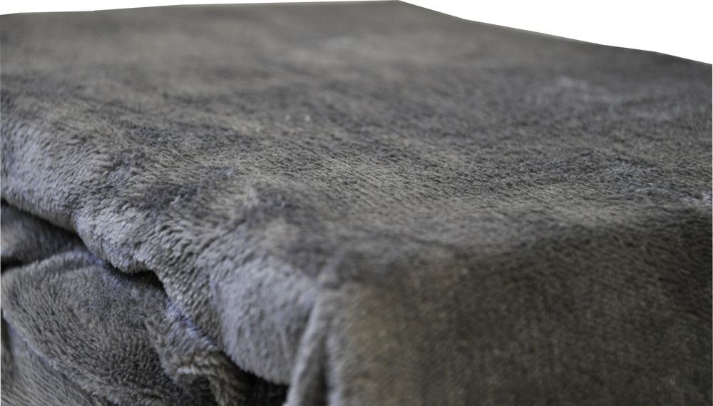 Teddy Flausch Winter Spannbettlaken Spannbetttuch 140x200cm Cashmere Touch Nicky Plüsch Chinchilla Offwhite Grau Anthrazit